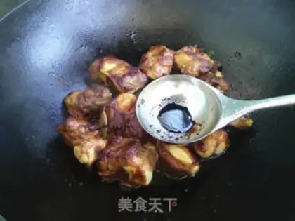 Make Red-burned chops step 6