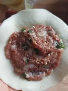 Make Fresh meat buns step 5