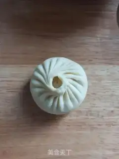Make Fresh meat buns step 7