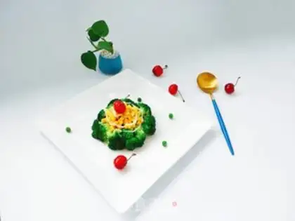 Make Orchid corn salad step 0