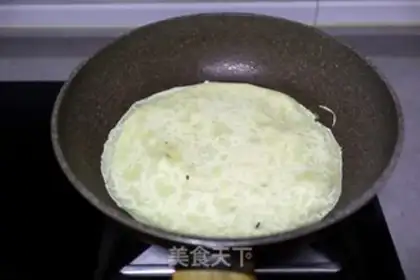 Make Beef egg waffles step 7