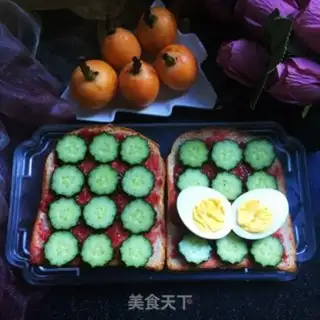 Make Open cucumber sandwich step 11