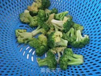 Make The broccoli step 1