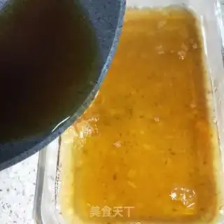 Make A green lemon honey tea freezer step 7