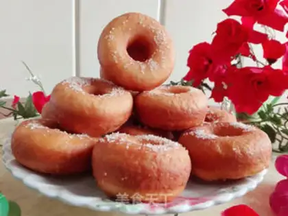 Make Coconut donuts step 4