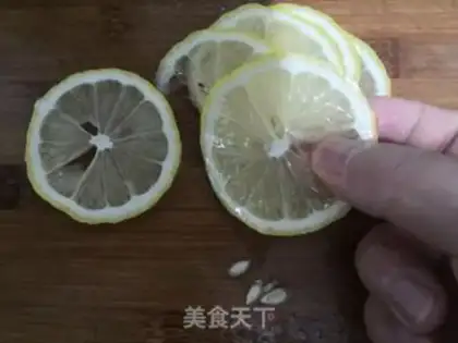 Make An appetizer lemon chicken step 6