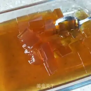 Make A green lemon honey tea freezer step 12