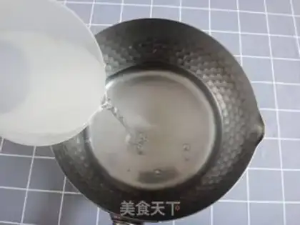 Make Sesame roses, brown powder step 3