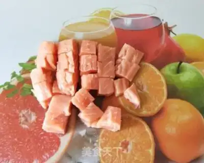 Make Salmon veggies step 1