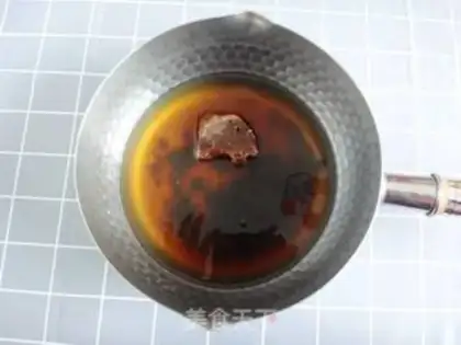 Make Sesame roses, brown powder step 4