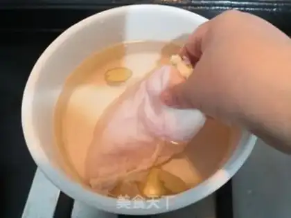 Make An appetizer lemon chicken step 10