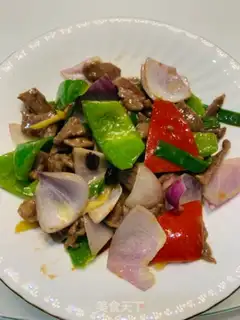 Make Beef pepper step 11