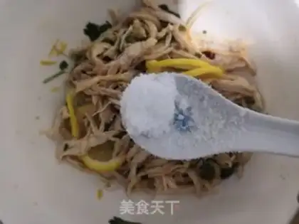 Make An appetizer lemon chicken step 24
