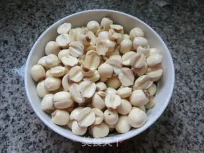 Make Red Bean Lotus rice step 4