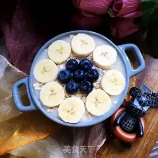 Make Banana blueberry oatmeal step 10