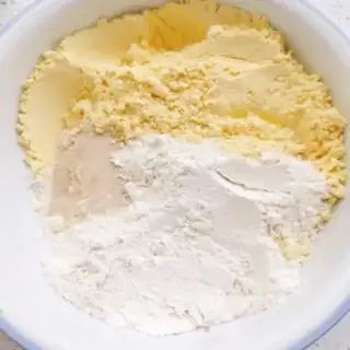 Make Corn paste, wheat pasta, tarts step 0