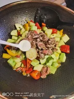 Make Beef cucumber step 8