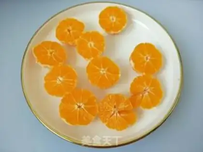 Make Ice cream orange juice step 2