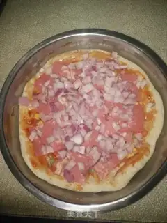 Make Bacon pizza step 4