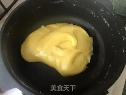 Make Yellow milk pack, medium step 2