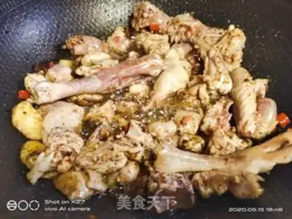 Make Onion chicken step 2