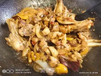 Make Onion chicken step 7