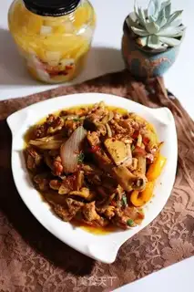 Make Onion chicken step 8