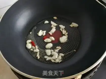 Make Garlic tofu step 2