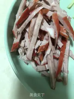 Make Red intestinal vegetables for pasta step 1