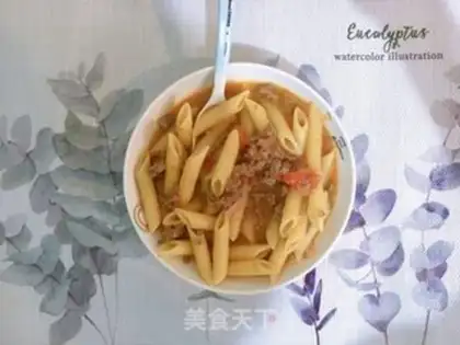Make Beef tomato pasta step 15