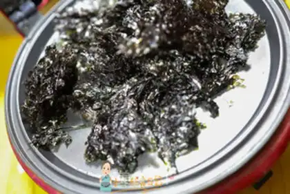 Make The purple sesame powder step 0
