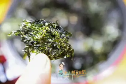 Make The purple sesame powder step 2