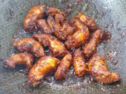 Make Spicy chicken step 8