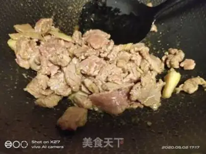 Make Celery beef step 2