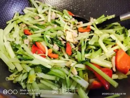 Make Celery beef step 6