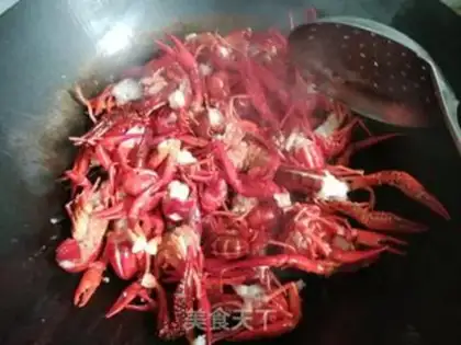 Make Tartar burning lobster step 1