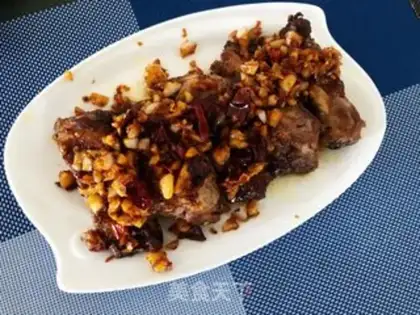 Make Garlic ribs step 12