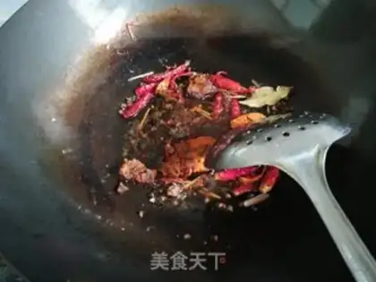 Make Tartar burning lobster step 2