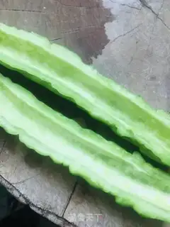 Make Suffering melon with rice step 0
