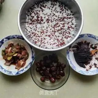 Make Red bean date, soy sauce step 0