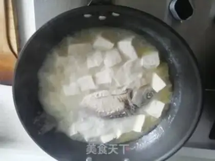 Make Tofu soup step 4
