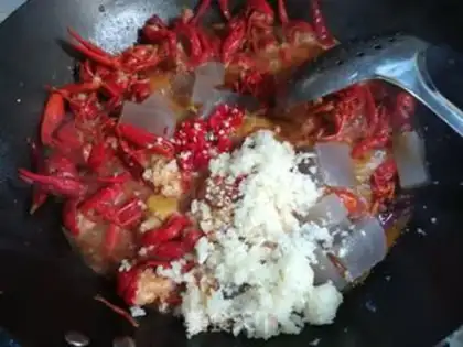 Make Tartar burning lobster step 7
