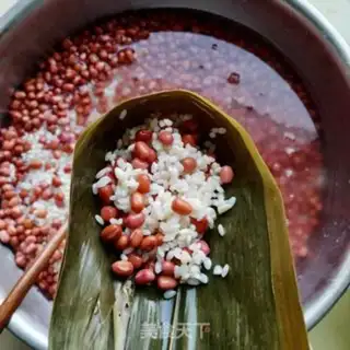 Make Red bean date, soy sauce step 3