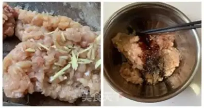 Make Chicken sausage step 1