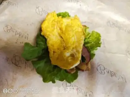 Make Bacon eggburgers step 8