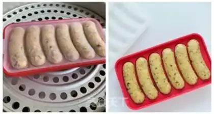 Make Chicken sausage step 6