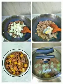 Make Plum stew potatoes step 5