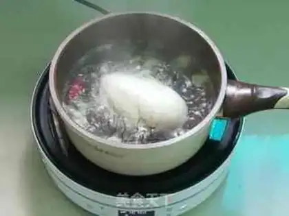 Make Spicy chicken silk step 1