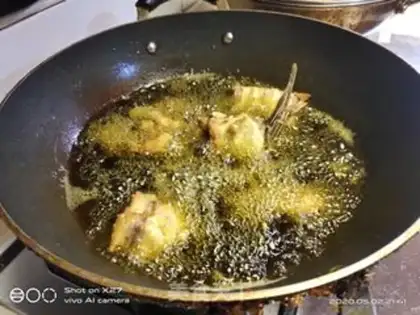 Make Red weedfish step 1