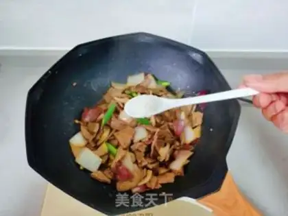 Make Onion fried liver step 8